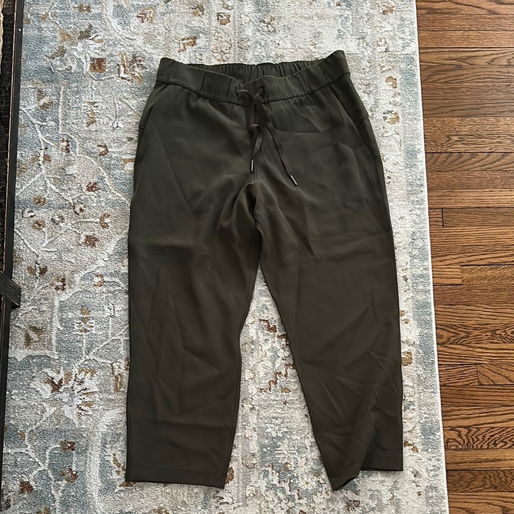 Men's Olive Green Jogger Pants
